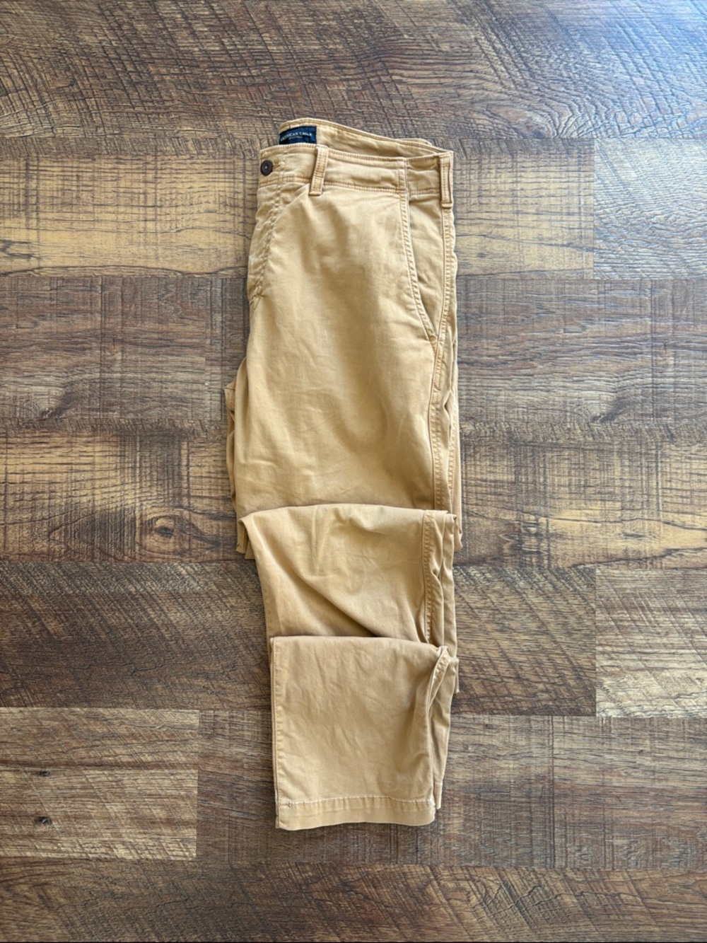 American Eagle Outfitters Men's Khaki Chinos - Tan